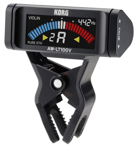 Korg AW-LT100V – tuner do skrzypiec i altówki