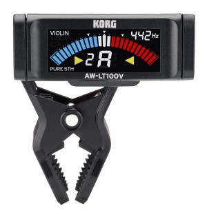 Korg AW-LT100V – tuner do skrzypiec i altówki
