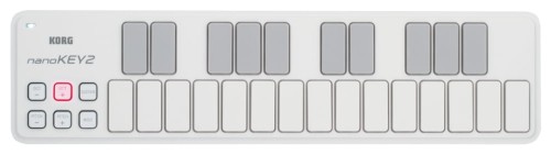 Korg nanoKEY2 White – kontroler MIDI