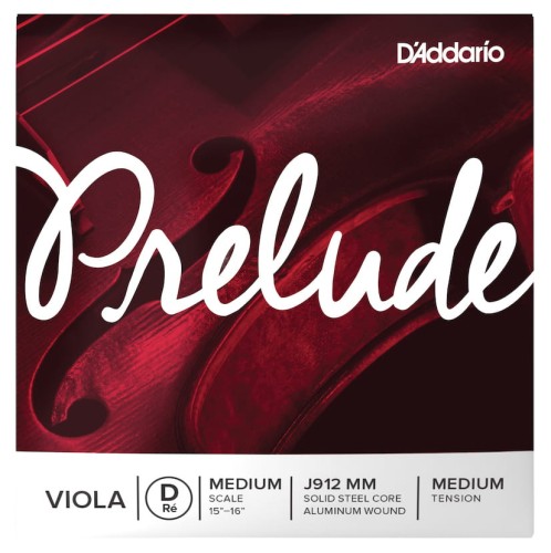 Struna pojedyncza  do altówki D’Addario Prelude J912 MM – D
