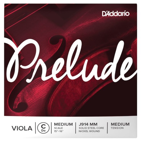 Struna pojedyncza do altówki D’Addario Prelude J914 MM – C