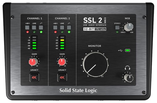 Solid State Logic SSL 2 MKII – interfejs audio USB