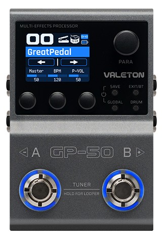 Valeton GP-50 – multiefekt gitarowy