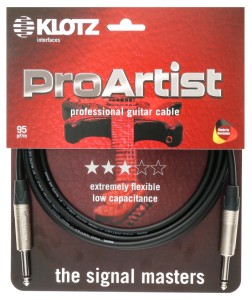 Klotz Pro Artist PRON045PP – kabel instrumentalny 4,5 m
