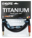 Klotz Titanium Silent TI-0600PSP – kabel instrumentalny 6 m