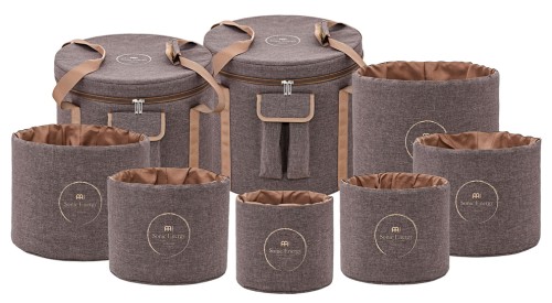 Zestaw pokrowców na misy medytacyjne Meinl Sonic Energy Crystal Singing Bowl Travel Bag Set CSBPSSET3