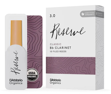 Stroik do klarnetu Bb D’Addario Organic Reserve Classic – 3