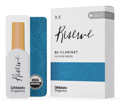 Stroik do klarnetu Bb D’Addario Organic Reserve – 3,5