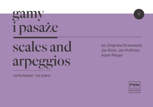 Gamy i pasaże na fortepian z. 1 Zbigniew Drzewiecki, Jan Ekier, Jan Hoffman, Adam Rieger