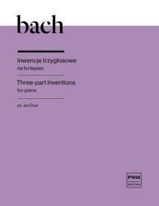 Inwencje trzygłosowe na fortepian Johann Sebastian Bach