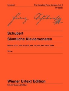 Sonaty fortepianowe z. 2 Franz Schubert