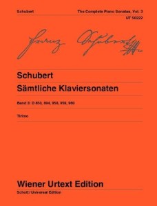 Sonaty fortepianowe z. 3 Franz Schubert
