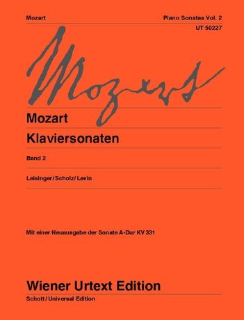 Sonaty fortepianowe z. 2 Wolfgang Amadeus Mozart