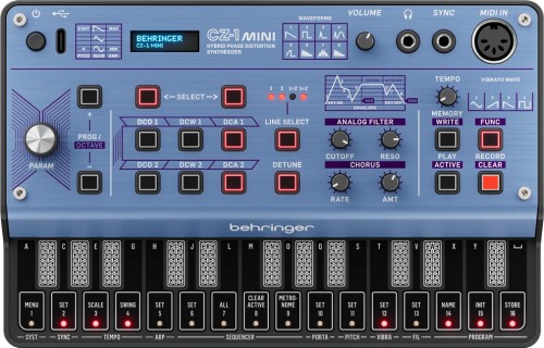 Behringer CZ-1 Mini – syntezator hybrydowy