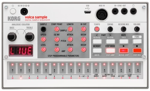 Korg Volca Sample 2 – sekwencer