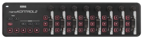 Korg nanoKONTROL2 Black – kontroler MIDI