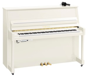Yamaha B20 SC3 PWH – pianino akustyczne z systemem SILENT Piano™