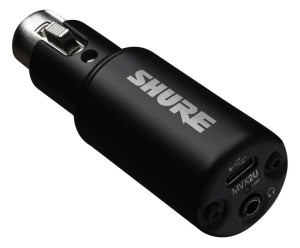 Shure MVX2U Gen 2 – interfejs audio USB