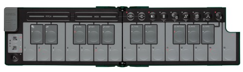 Korg nanoKEY Fold Alpine Green – składany kontroler MIDI