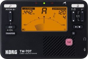 Korg TM-70T BK – tuner / metronom