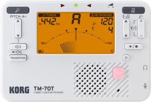 Korg TM-70T WH – tuner / metronom