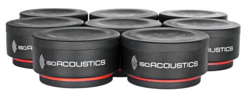 IsoAcoustics ISO-Puck Mini – podstawki izolacyjne (8 szt.)