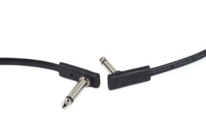 Warwick RockBoard Flat Patch Cable 10 BLK – kabel do łączenia efektów 10 cm