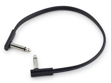 Warwick RockBoard Flat Patch Cable 30 BLK – kabel do łączenia efektów 30 cm