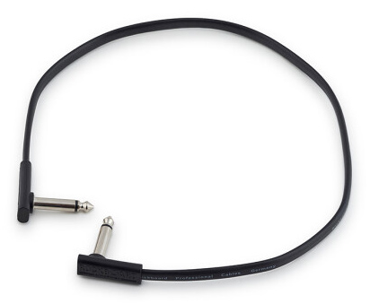 Warwick RockBoard Flat Patch Cable 45 BLK – kabel do łączenia efektów 45 cm