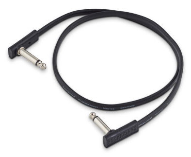Warwick RockBoard Flat Patch Cable 60 BLK – kabel do łączenia efektów 60 cm