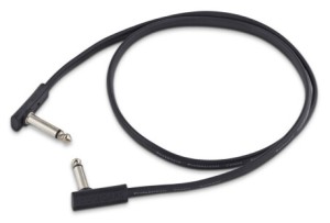 Warwick RockBoard Flat Patch Cable 80 BLK – kabel do łączenia efektów 80 cm
