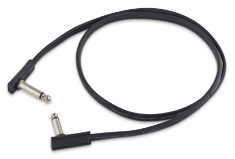 Warwick RockBoard Flat Patch Cable 80 BLK – kabel do łączenia efektów 80 cm