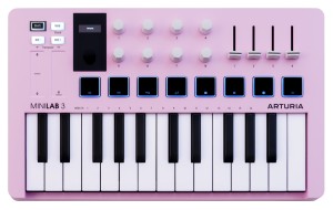 Arturia MiniLab 3 Rose Quartz – klawiatura sterująca