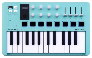 Arturia MiniLab 3 Aquamarine – klawiatura sterująca