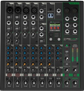Mackie ProFX10v3+ – mikser z interfejsem audio USB i łącznością Bluetooth