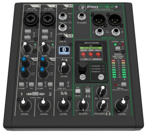Mackie ProFX6v3+ – mikser z interfejsem audio USB i łącznością Bluetooth