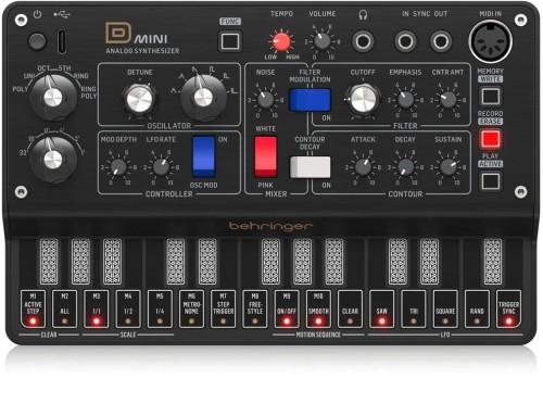 Behringer D MINI – syntezator analogowy