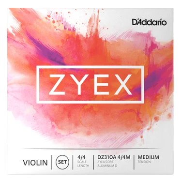 Struny do skrzypiec D'Addario Zyex DZ310A 4/4M