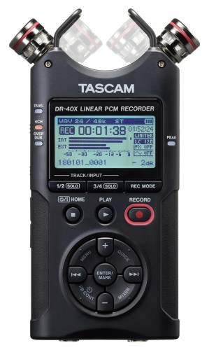 Tascam DR-40X – rejestrator cyfrowy z interfejsem audio USB