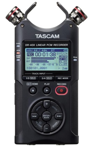 Tascam DR-40X – rejestrator cyfrowy z interfejsem audio USB