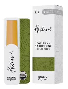 Stroik do sax baryton D’Addario Organic Reserve – 3,5