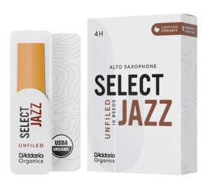 Stroik do sax alt D’Addario Select Jazz Filed 4 Hard