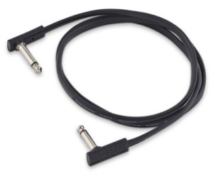 Warwick RockBoard Flat Patch Cable 100 BLK – kabel do łączenia efektów 100 cm
