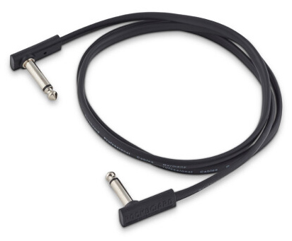 Warwick RockBoard Flat Patch Cable 100 BLK – kabel do łączenia efektów 100 cm